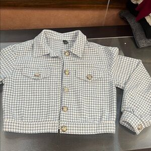 Stylish Blue and White women’s Jacket